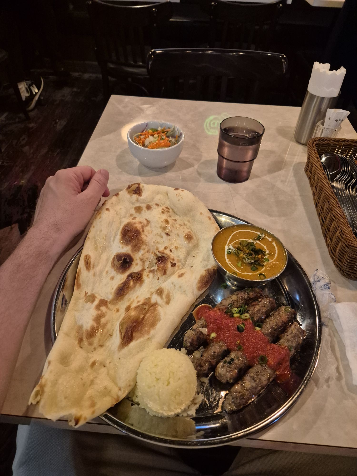 Indiai ebéd